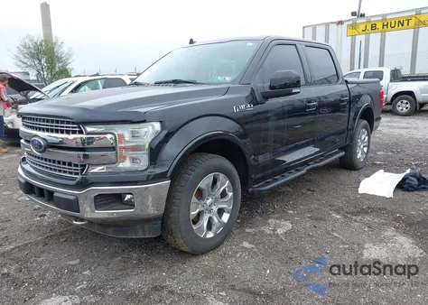 2019 Ford F-150 Lariat из США, поврежденный, VIN 1FTEW1E46KKD61875
